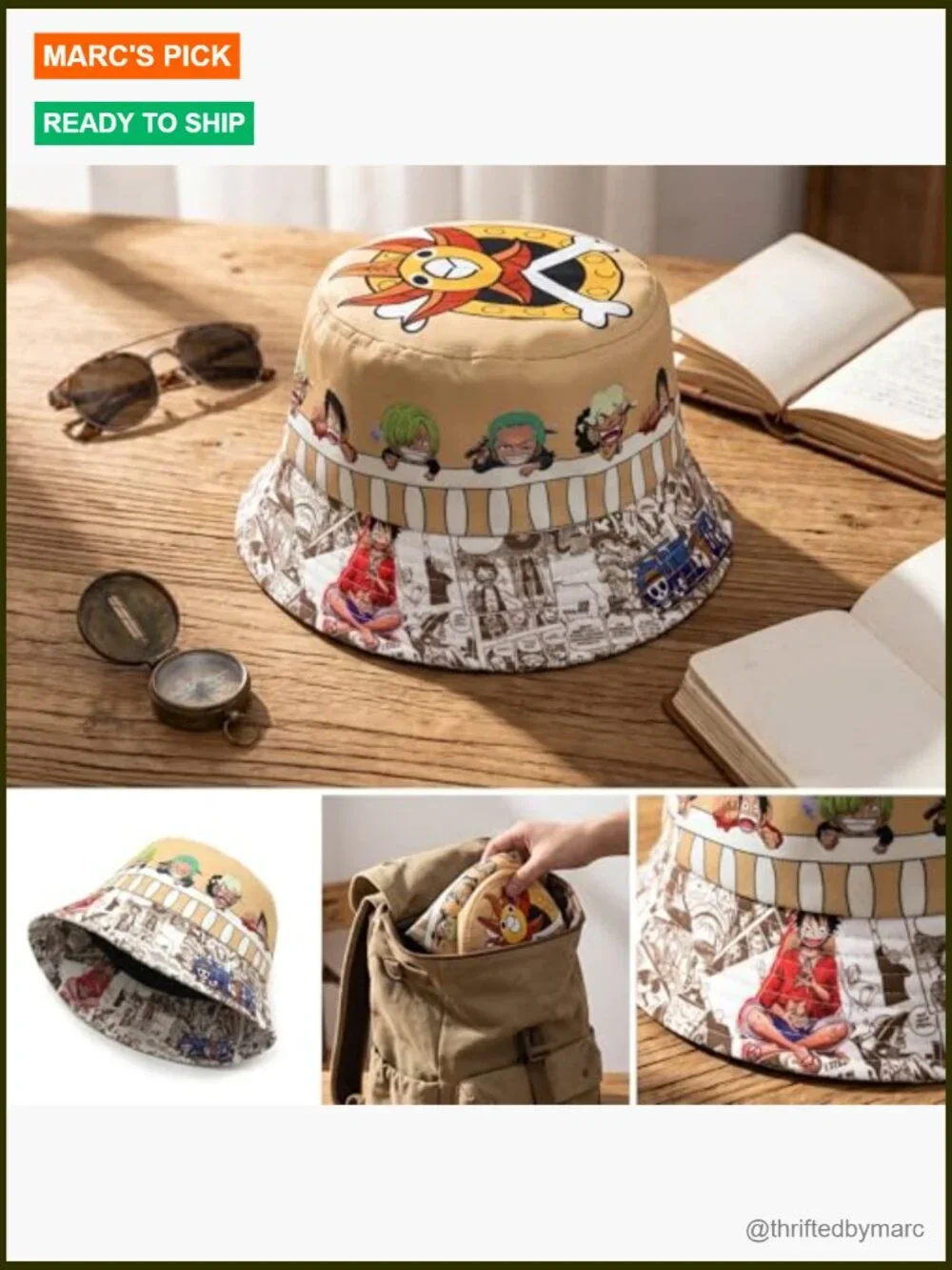 Unisex Bucket Hat for Hiking Fishing Camping Travel Sun Protection Lightweight